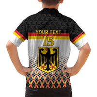 Custom Germany Hockey Family Matching Summer Maxi Dress and Hawaiian Shirt Go Trager der Adler