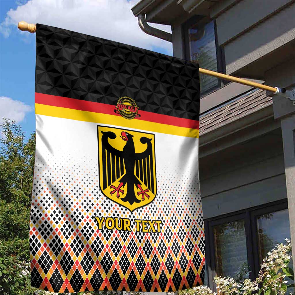 Custom Germany Hockey Garden Flag Go Trager der Adler