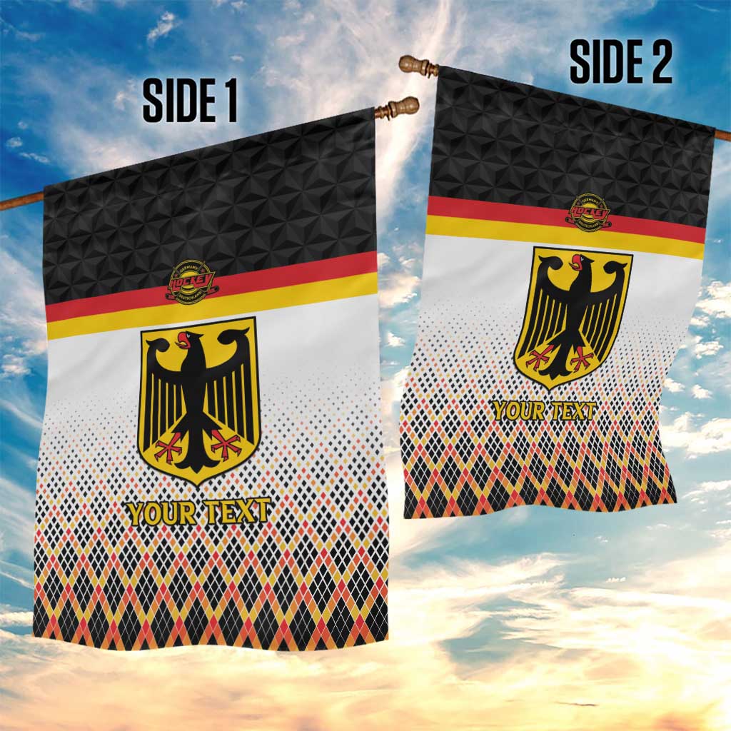 Custom Germany Hockey Garden Flag Go Trager der Adler