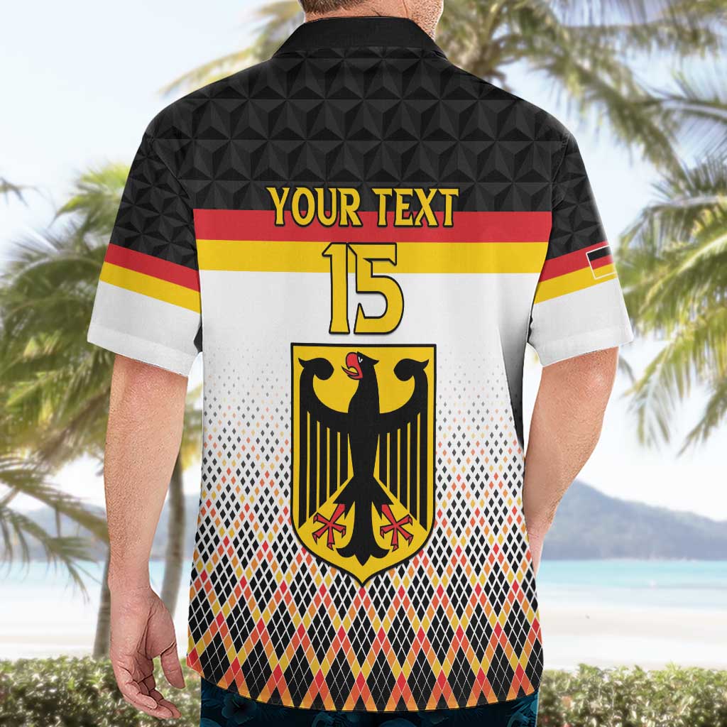 Custom Germany Hockey Hawaiian Shirt Go Trager der Adler