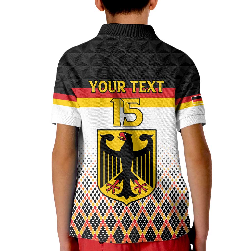 Custom Germany Hockey Kid Polo Shirt Go Trager der Adler