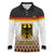 Custom Germany Hockey Long Sleeve Polo Shirt Go Trager der Adler