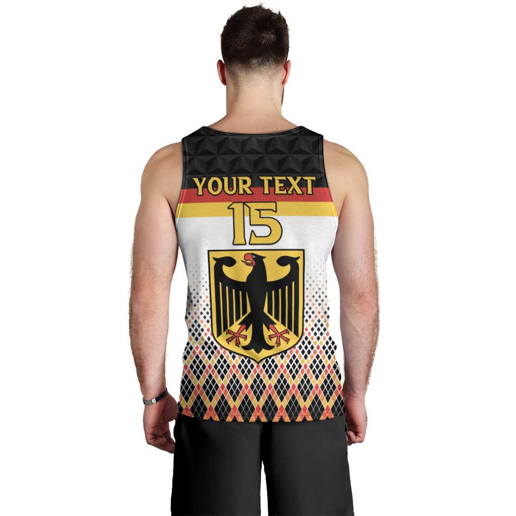 Custom Germany Hockey Men Tank Top Go Trager der Adler