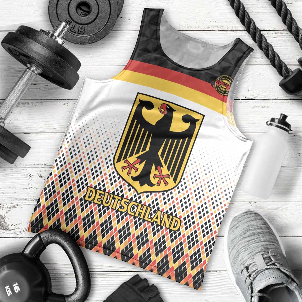 Custom Germany Hockey Men Tank Top Go Trager der Adler