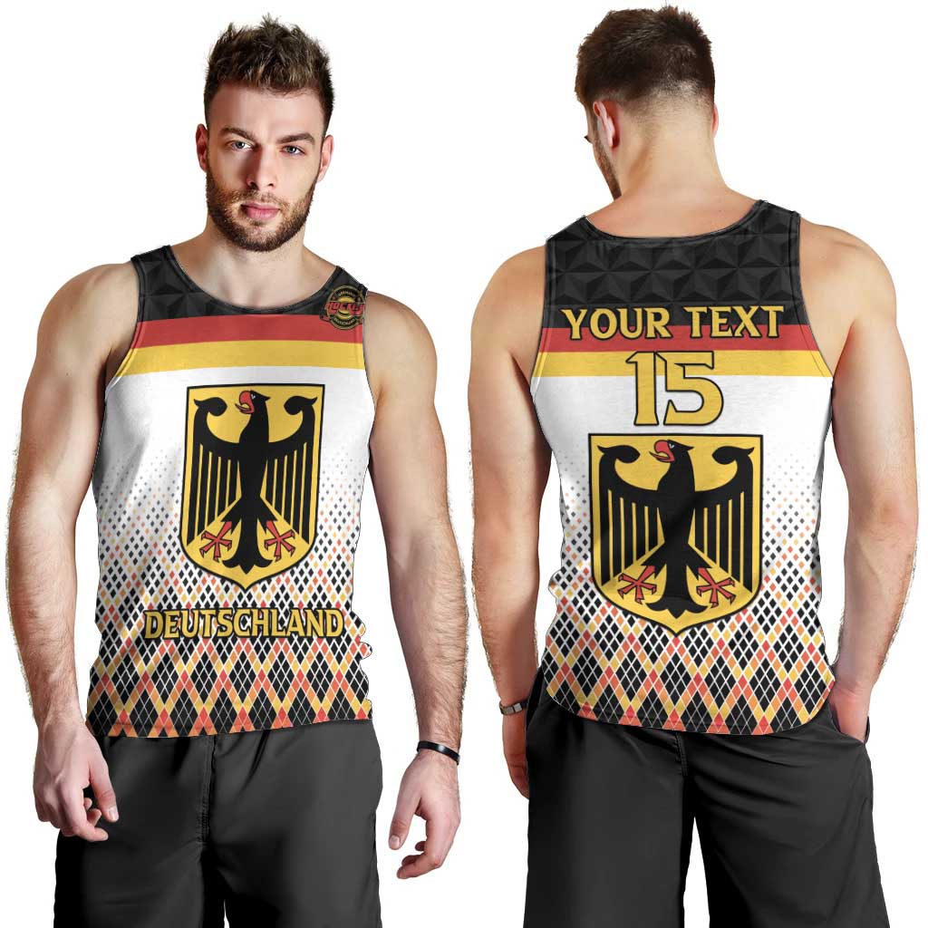 Custom Germany Hockey Men Tank Top Go Trager der Adler