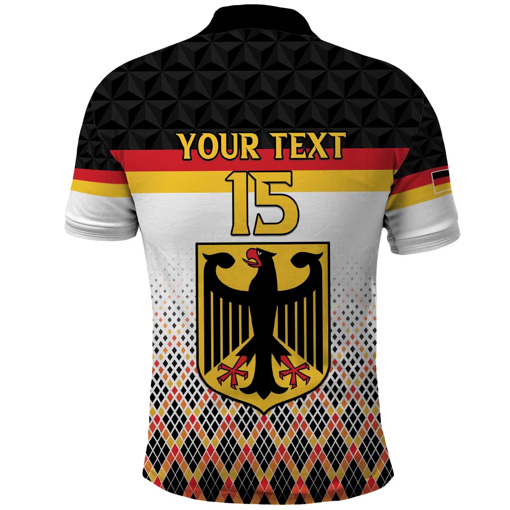 Custom Germany Hockey Polo Shirt Go Trager der Adler