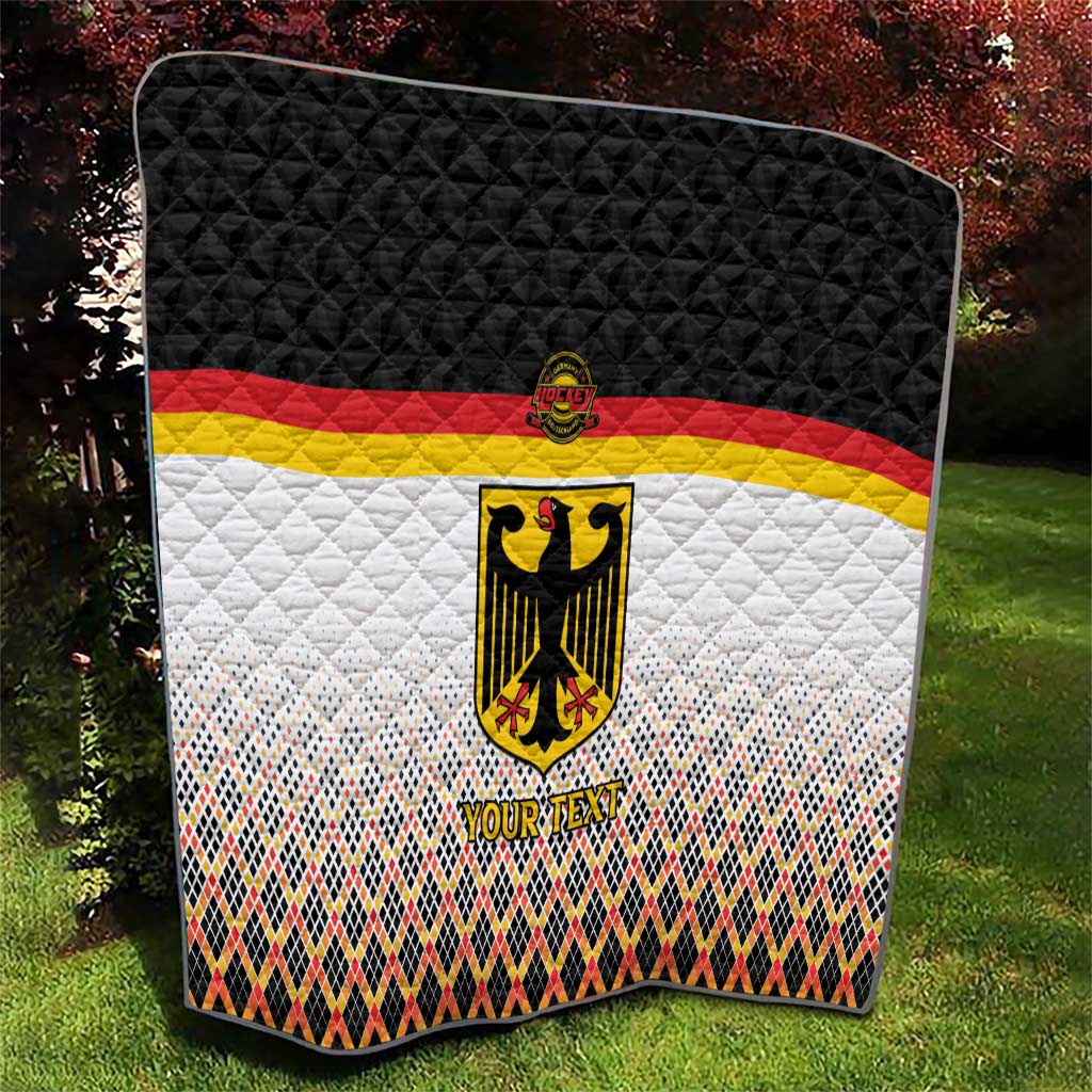 Custom Germany Hockey Quilt Go Trager der Adler