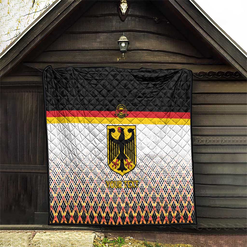 Custom Germany Hockey Quilt Go Trager der Adler