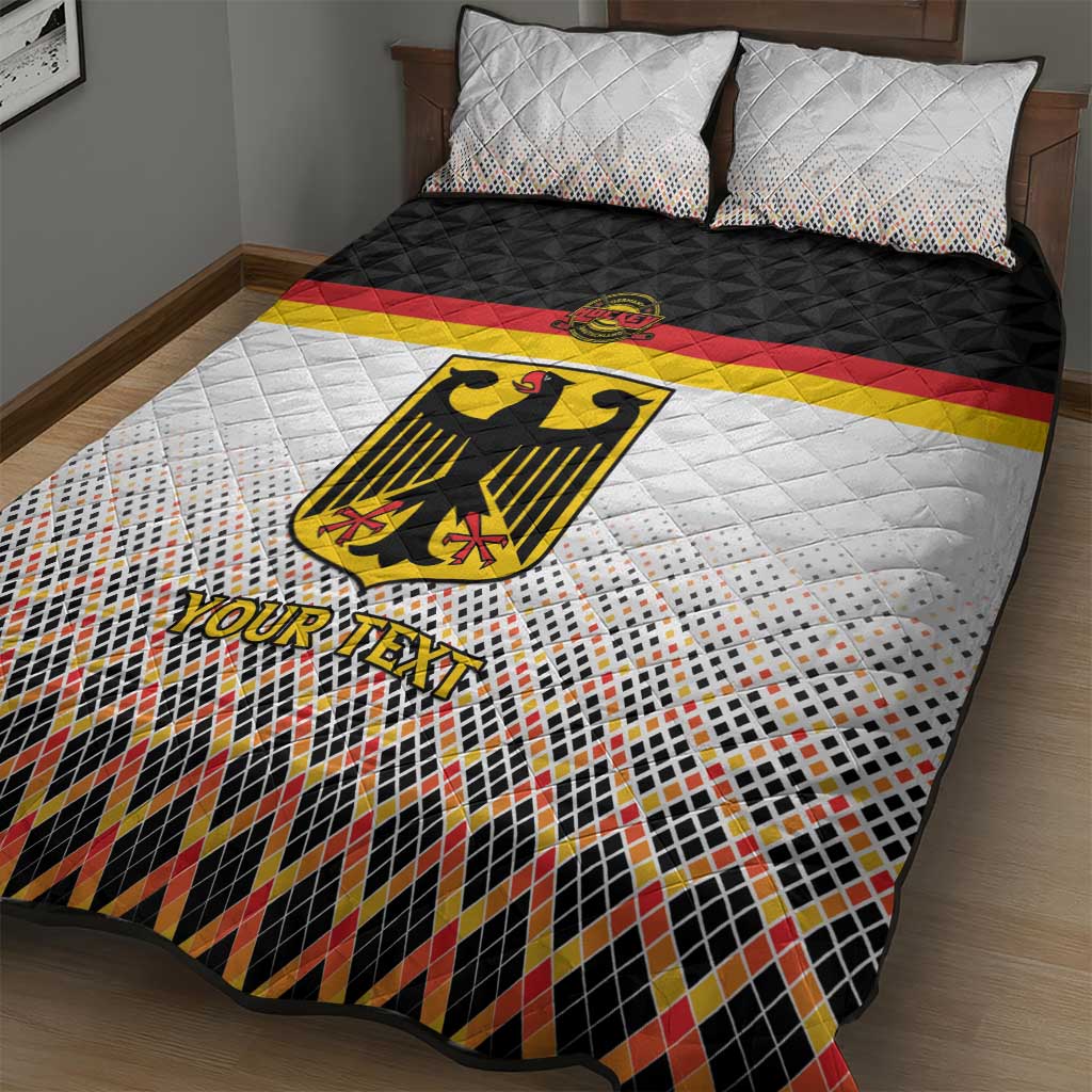 Custom Germany Hockey Quilt Bed Set Go Trager der Adler