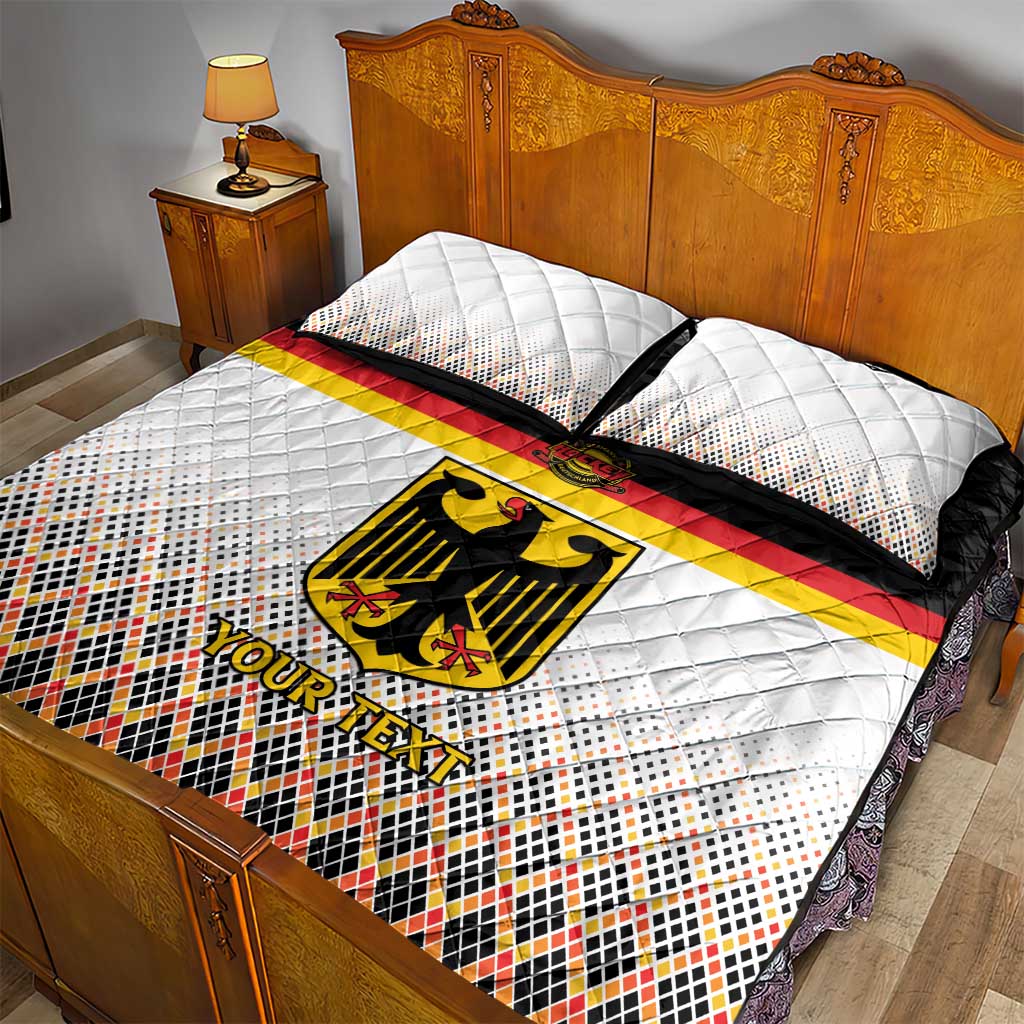Custom Germany Hockey Quilt Bed Set Go Trager der Adler