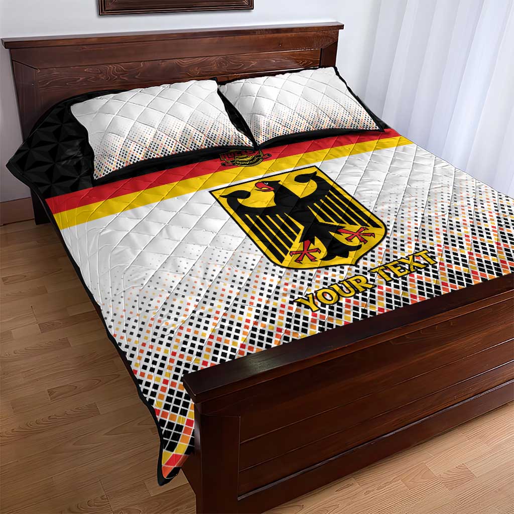 Custom Germany Hockey Quilt Bed Set Go Trager der Adler
