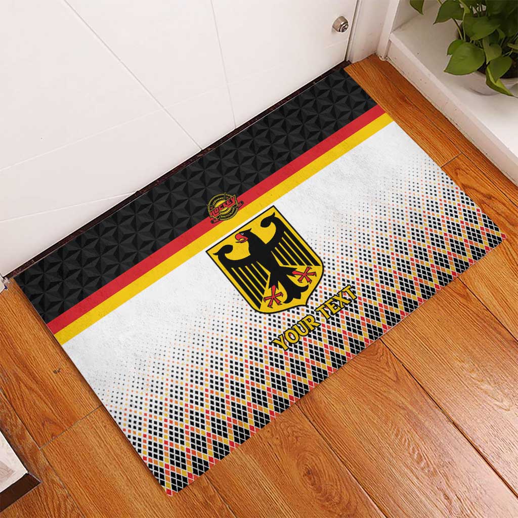 Custom Germany Hockey Rubber Doormat Go Trager der Adler