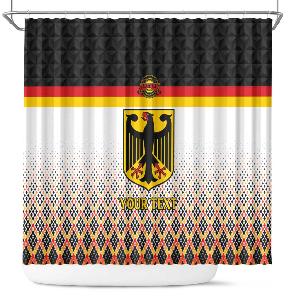 Custom Germany Hockey Shower Curtain Go Trager der Adler