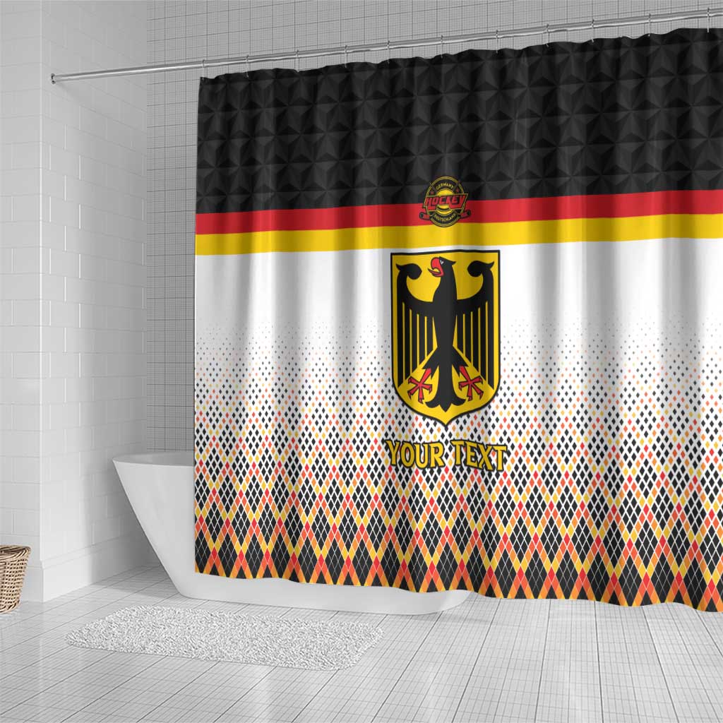 Custom Germany Hockey Shower Curtain Go Trager der Adler