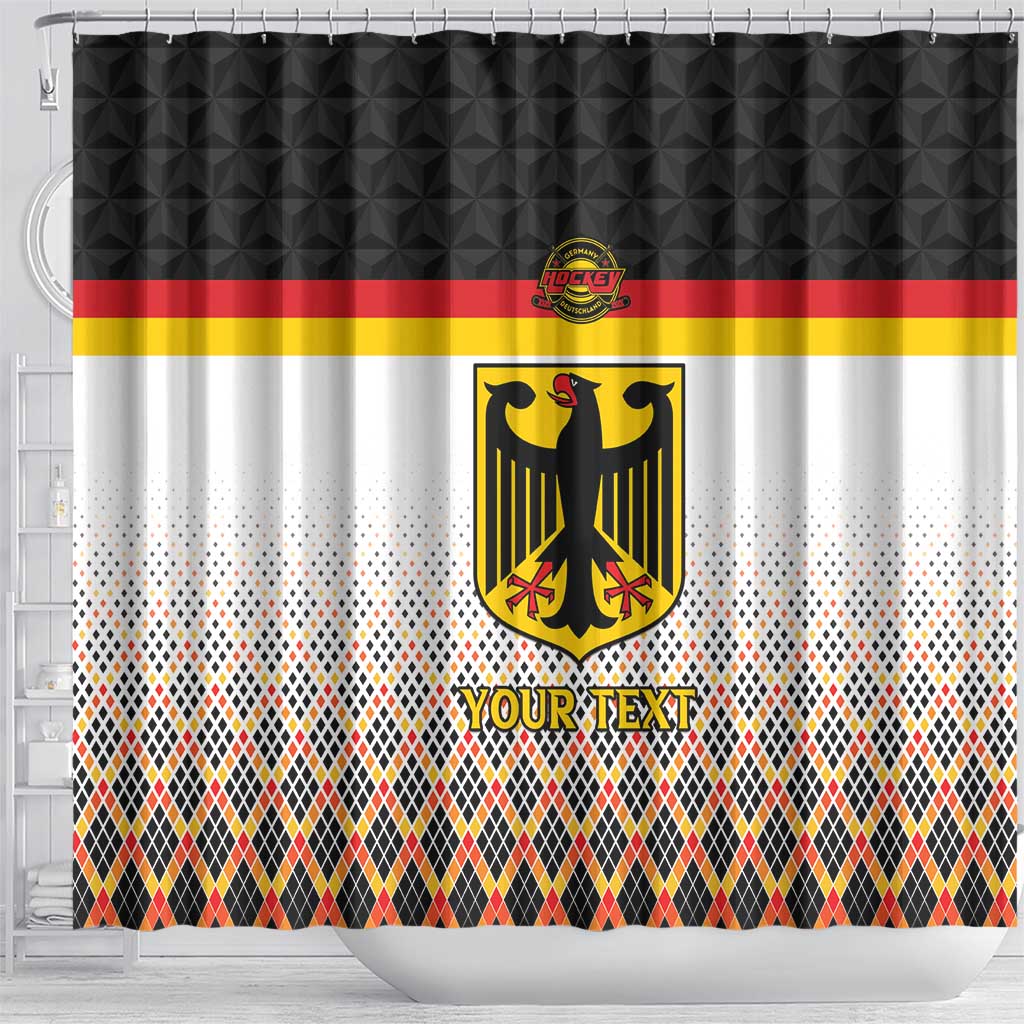 Custom Germany Hockey Shower Curtain Go Trager der Adler