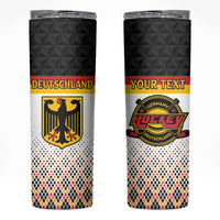 Custom Germany Hockey Skinny Tumbler Go Trager der Adler