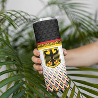 Custom Germany Hockey Skinny Tumbler Go Trager der Adler