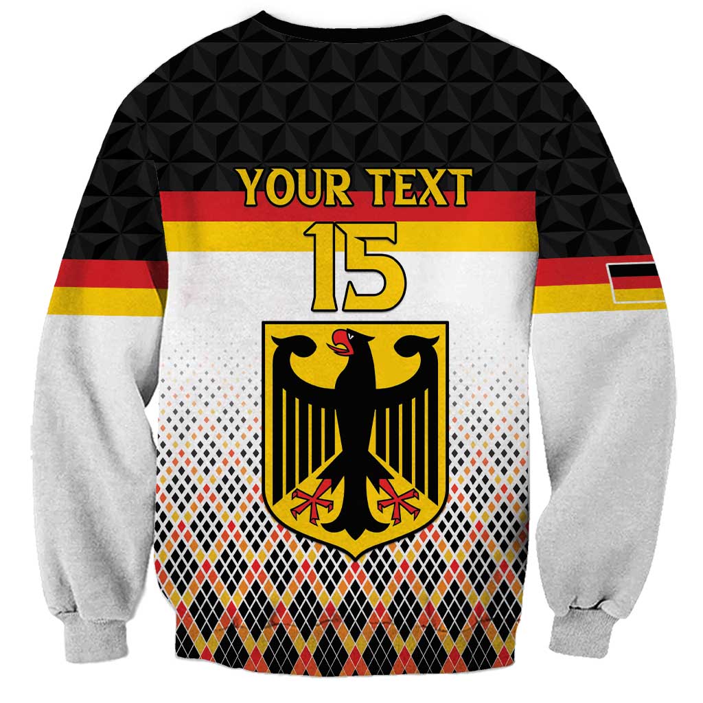 Custom Germany Hockey Sweatshirt Go Trager der Adler