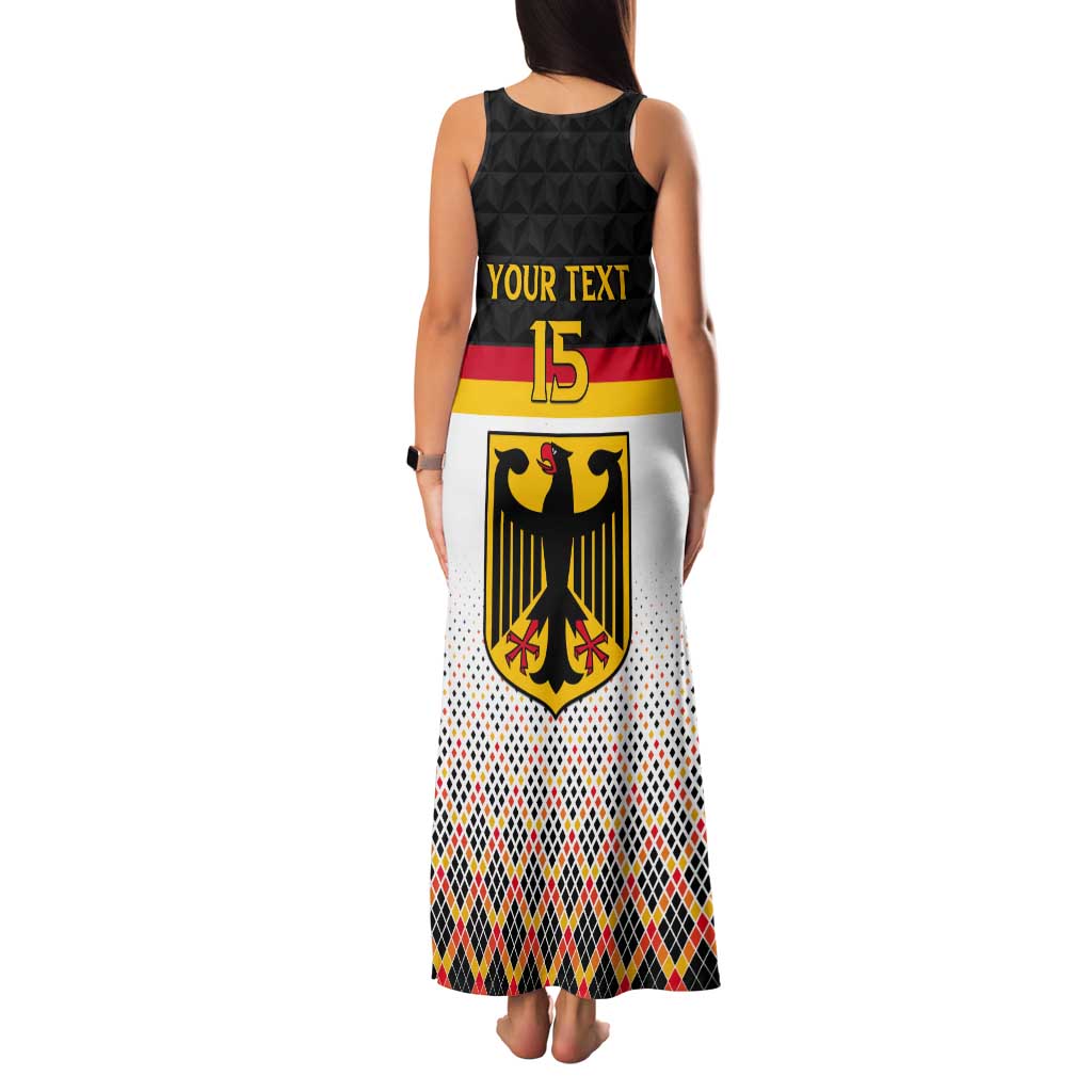 Custom Germany Hockey Tank Maxi Dress Go Trager der Adler