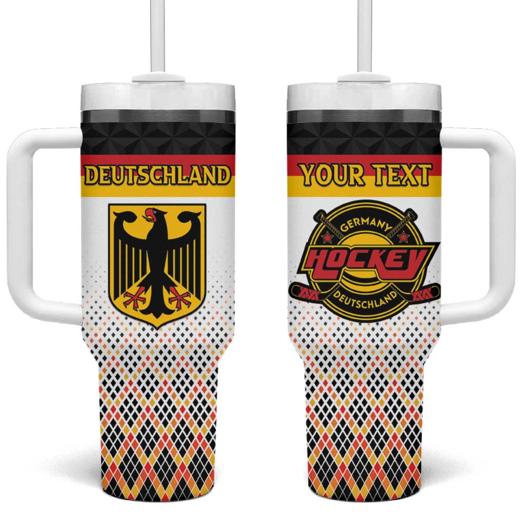 Custom Germany Hockey Tumbler With Handle Go Trager der Adler