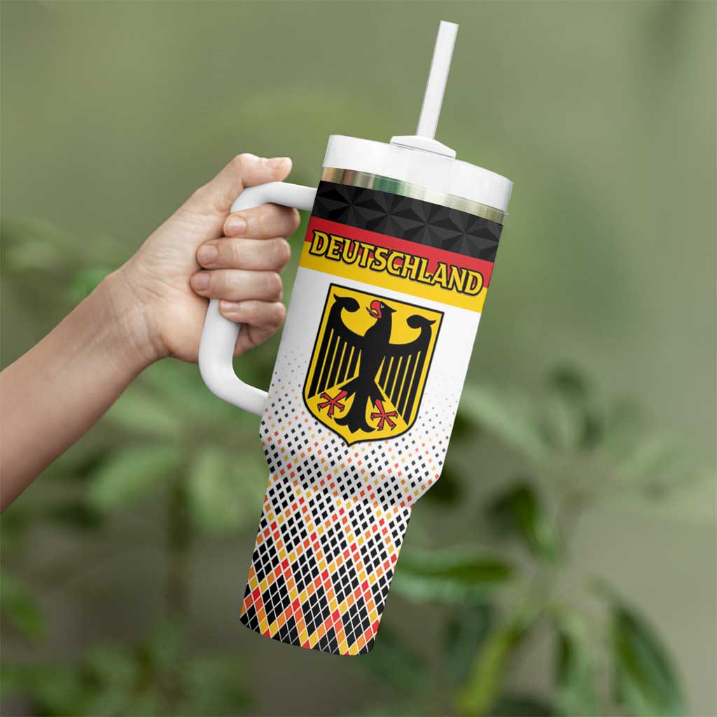 Custom Germany Hockey Tumbler With Handle Go Trager der Adler