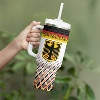 Custom Germany Hockey Tumbler With Handle Go Trager der Adler