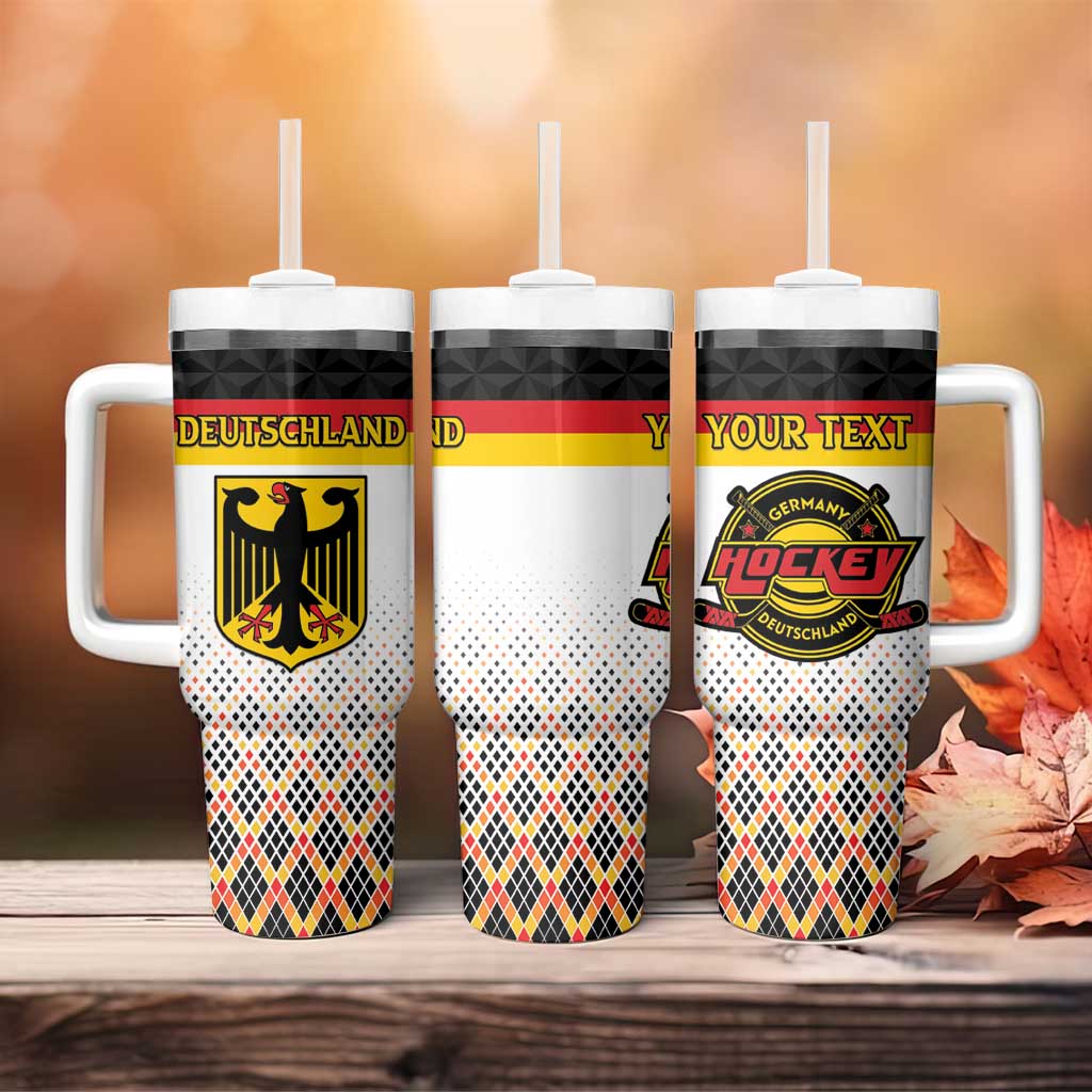Custom Germany Hockey Tumbler With Handle Go Trager der Adler