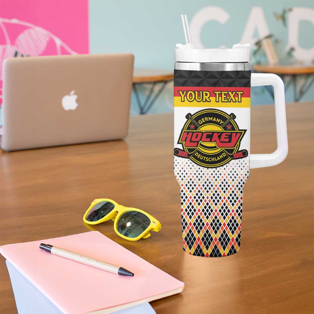Custom Germany Hockey Tumbler With Handle Go Trager der Adler