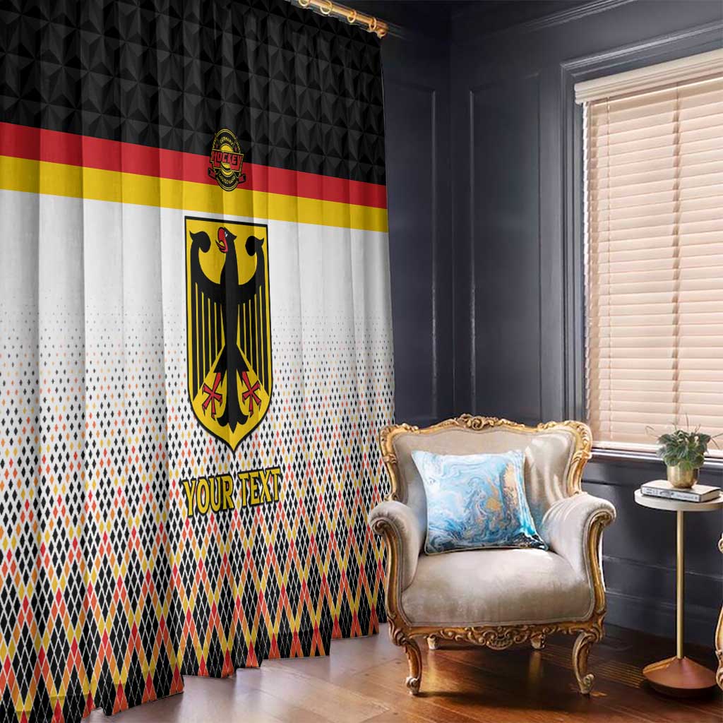Custom Germany Hockey Window Curtain Go Trager der Adler