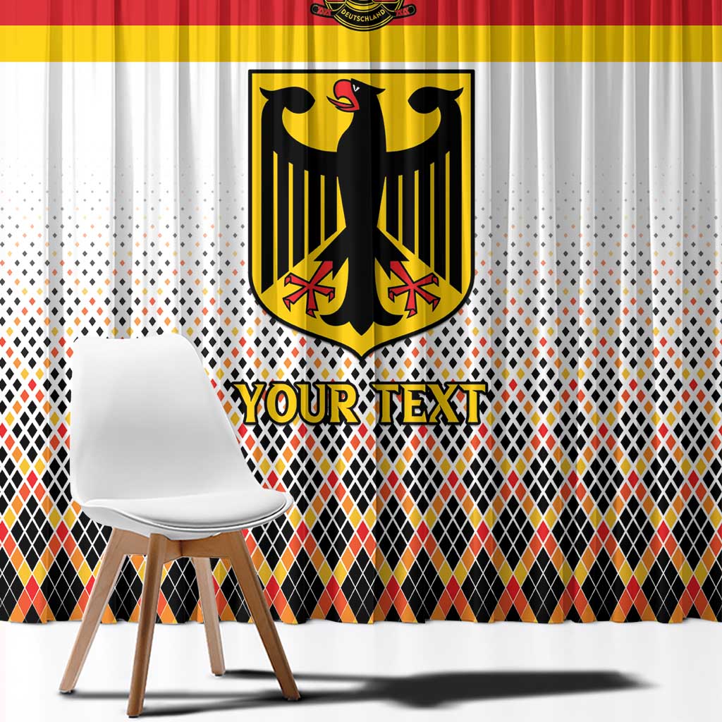 Custom Germany Hockey Window Curtain Go Trager der Adler