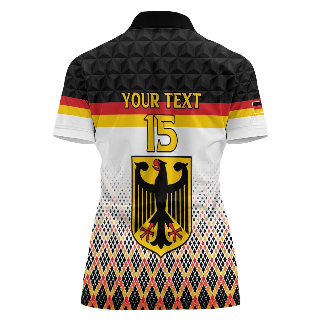Custom Germany Hockey Women Polo Shirt Go Trager der Adler