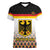 Custom Germany Hockey Women V-Neck T-Shirt Go Trager der Adler