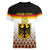 Custom Germany Hockey Women V-Neck T-Shirt Go Trager der Adler