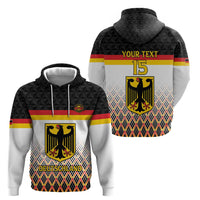 Custom Germany Hockey Zip Hoodie Go Trager der Adler