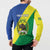 Personalized Sudan 1956-1970 Button Sweatshirt Secretary Bird Coat Of Arms