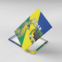 Personalized Sudan 1956-1970 Canvas Wall Art Secretary Bird Coat Of Arms