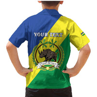 Personalized Sudan 1956-1970 Family Matching Mermaid Dress and Hawaiian Shirt Secretary Bird Coat Of Arms