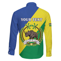 Personalized Sudan 1956-1970 Family Matching Puletasi and Hawaiian Shirt Secretary Bird Coat Of Arms