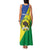 Personalized Sudan 1956-1970 Family Matching Tank Maxi Dress and Hawaiian Shirt Secretary Bird Coat Of Arms