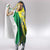 Personalized Sudan 1956-1970 Hooded Blanket Secretary Bird Coat Of Arms