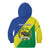 Personalized Sudan 1956-1970 Kid Hoodie Secretary Bird Coat Of Arms