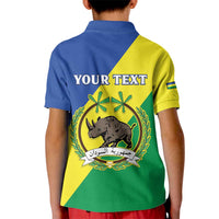 Personalized Sudan 1956-1970 Kid Polo Shirt Secretary Bird Coat Of Arms