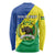 Personalized Sudan 1956-1970 Long Sleeve Shirt Secretary Bird Coat Of Arms