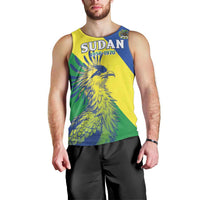 Personalized Sudan 1956-1970 Men Tank Top Secretary Bird Coat Of Arms