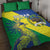 Personalized Sudan 1956-1970 Quilt Bed Set Secretary Bird Coat Of Arms