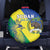 Personalized Sudan 1956-1970 Spare Tire Cover Secretary Bird Coat Of Arms