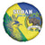 Personalized Sudan 1956-1970 Spare Tire Cover Secretary Bird Coat Of Arms