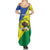 Personalized Sudan 1956-1970 Summer Maxi Dress Secretary Bird Coat Of Arms