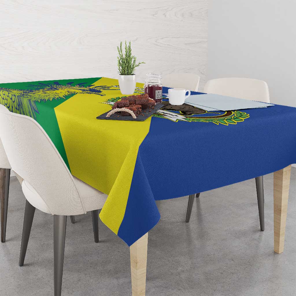 Personalized Sudan 1956-1970 Tablecloth Secretary Bird Coat Of Arms