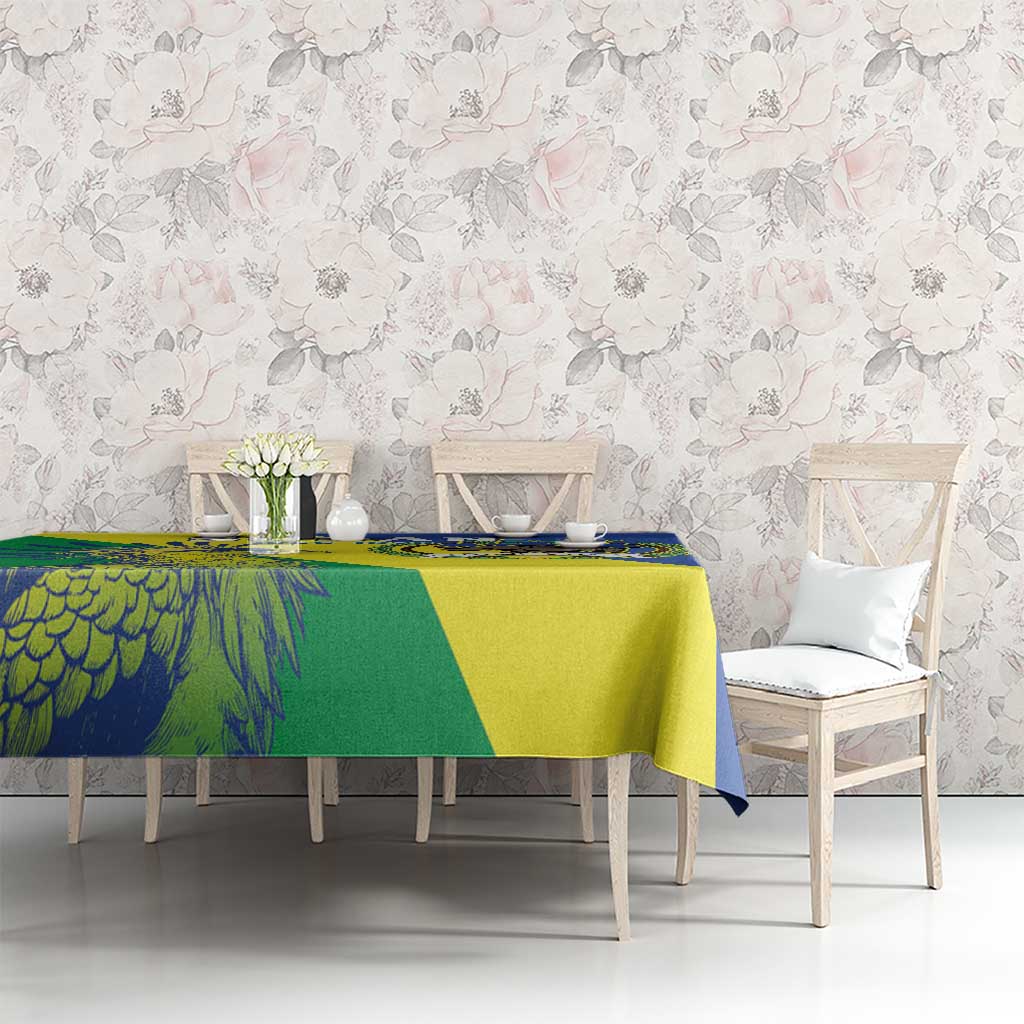 Personalized Sudan 1956-1970 Tablecloth Secretary Bird Coat Of Arms